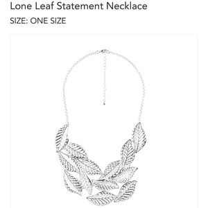 Silver Statement Necklace